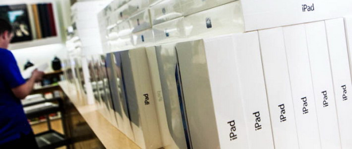Apple продала 3 млн новых iPad за три дня