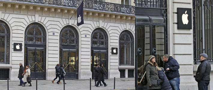 В Париже ограбили магазин Apple на 1 млн евро