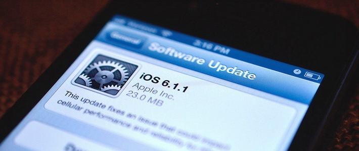 Вышла iOS 6.1.1 с решением проблем iPhone 4S