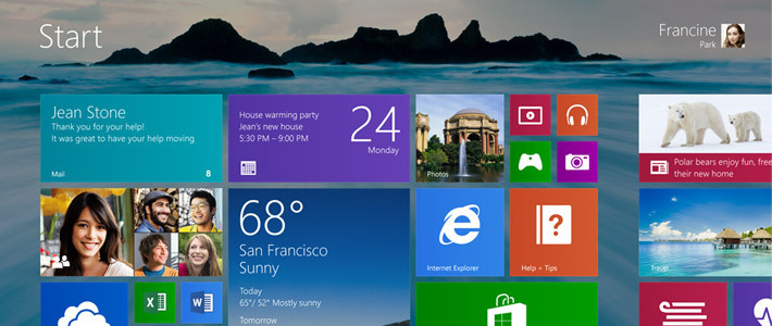 Microsoft показала скриншоты Windows 8.1 и рассказала об изменениях в ОС