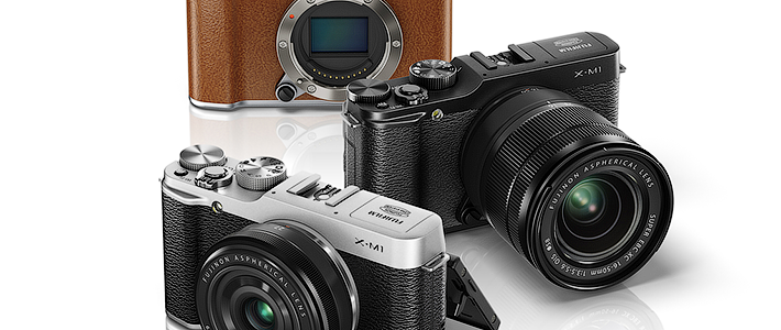 Fujifilm представила беззеркальную камеру X-M1 c Wi-Fi