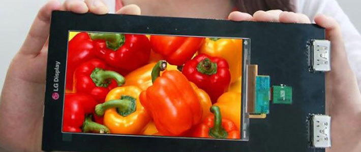 LG представила 5,5-дюймовый дисплей с разрешением 2560x1440 точек