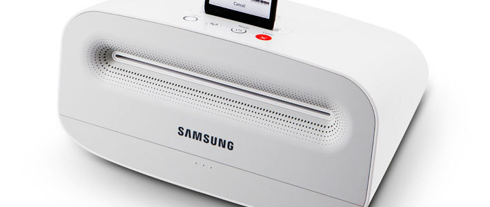Samsung показала концепт «музыкальной» док-станции — принтера