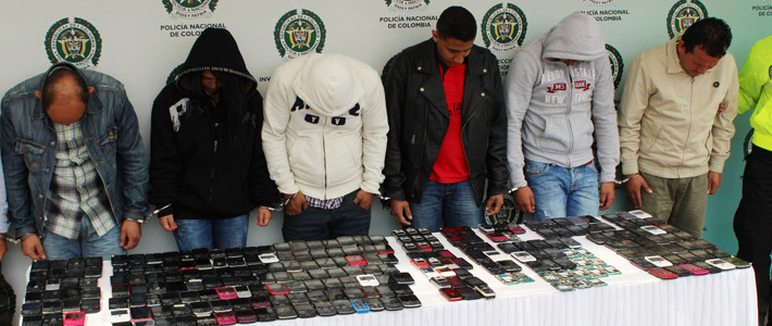 Колумбийские наркобароны переходят на продажу краденых мобильников