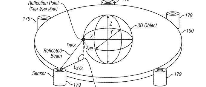 Apple получила патент на голографический сенсорный дисплей