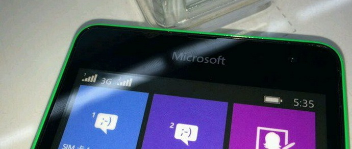 В сеть попали фото и спецификации Microsoft Lumia 535