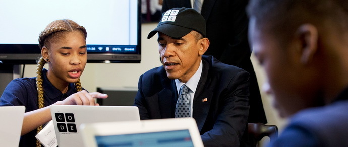 Барак Обама стал первым президентом США, освоившим программирование