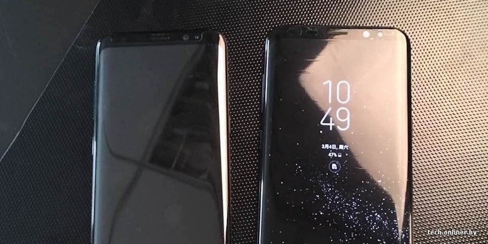 Размеры Galaxy S8 и S8 Plus сравнили с iPhone на утекших в сеть рендерах