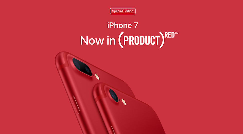 Apple представила обновленный iPad и красный iPhone 7