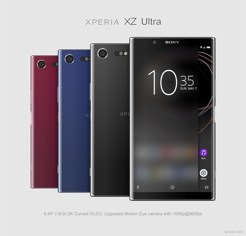 Дизайнер «растянул» Galaxy S8 Plus и назвал его концептом Sony XZ Ultra Wide