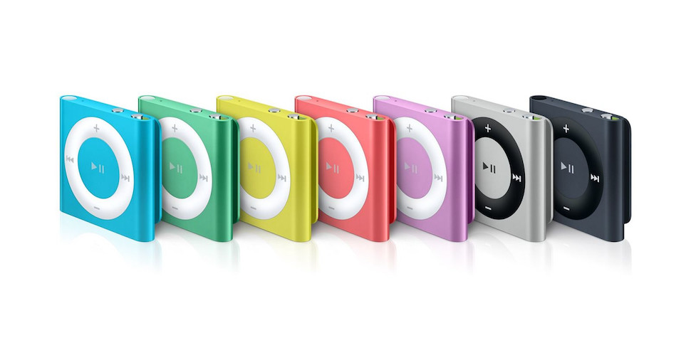 Apple сняла с продажи iPod Shuffle и iPod Nano
