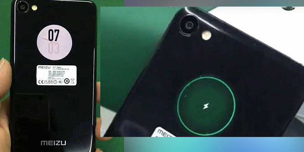 В сети засветился смартфон Meizu X2 с дополнительным круглым дисплеем