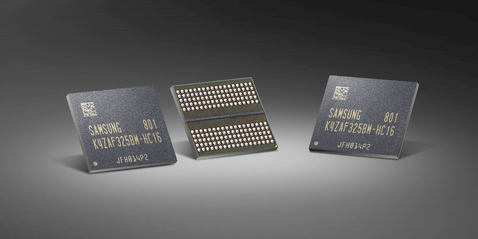 Samsung начала производство чипов памяти для видеокарт нового поколения