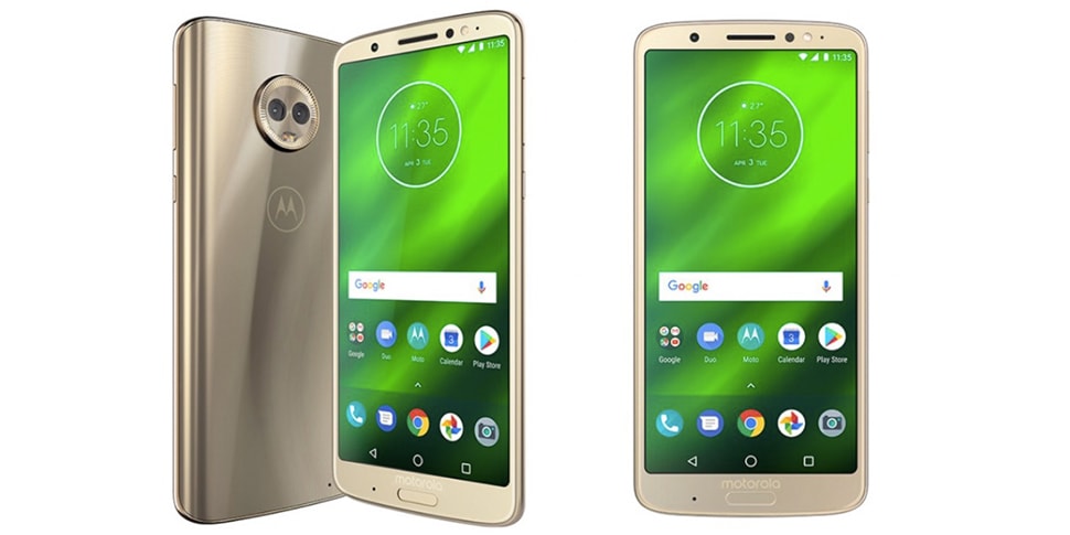 <div>                                 Motorola представила Moto G6, Play и Plus                            </div>