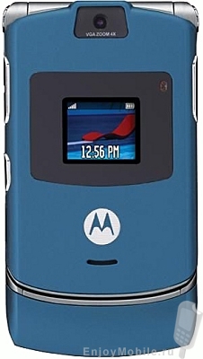 Motorola RAZR V3 Cosmic Blue