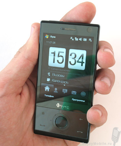 Интерфейс HTC TouchFlo 3d