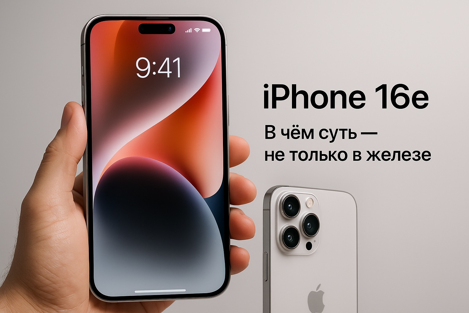 iPhone 16e: В чём суть — не только в железе