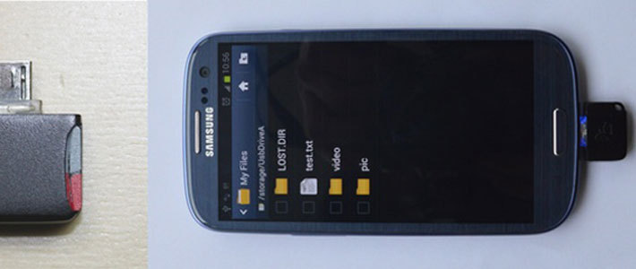 Энтузиасты разрабатывают внешний кард-ридер microSD для Android-устройств