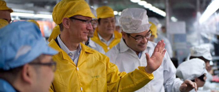 Foxconn нанимает 90 тыс. человек для сборки iPhone 5S