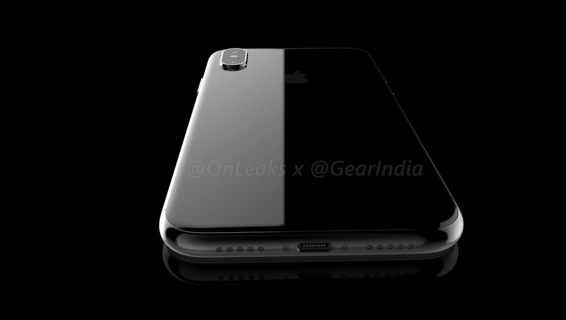 Появились очередные рендеры iPhone 8 с «выдающейся» камерой