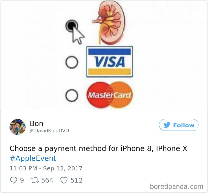 Интернет-пользователи с юмором отреагировали на анонс iPhone X