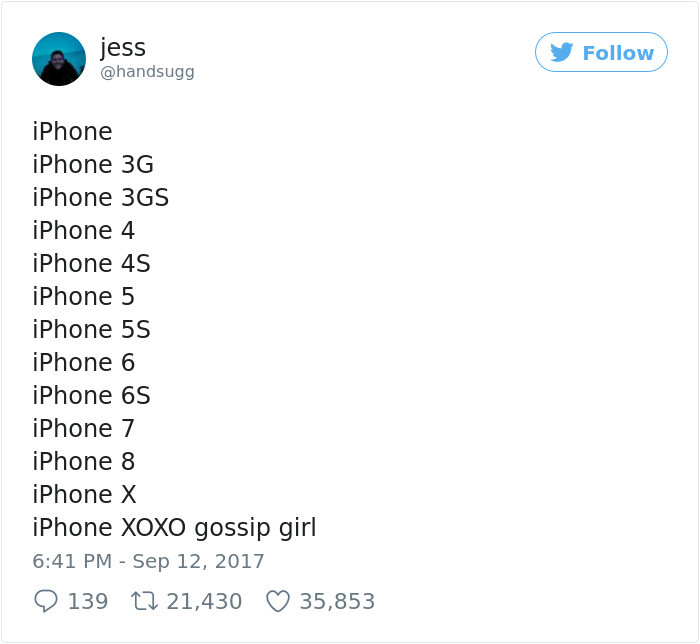 Интернет-пользователи с юмором отреагировали на анонс iPhone X