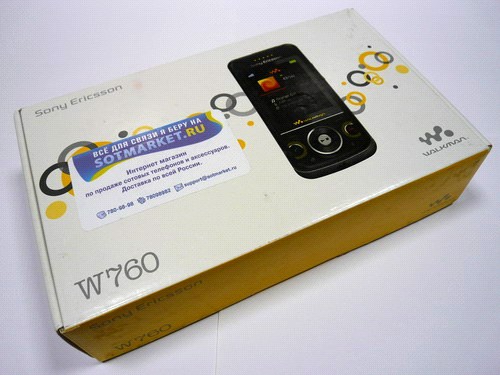 Обзор мобильного телефона Sony Ericsson W760i – капризная вещица