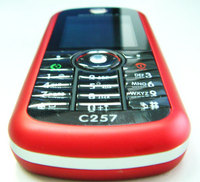 Тест сотового телефона Motorola C257