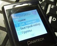 Обзор сотового телефона Pantech PG-1400