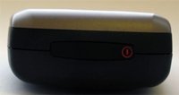Nokia 6600 - вид сверху. Кроме кнопи выключателя здесь ничего нет.