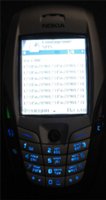 Подсветка клавиатуры у Nokia 6600 не сказать чтобы очень яркая, но и не тусклая - всекнопки хорошо видны, жаль только что джойстик не подсвечивается.